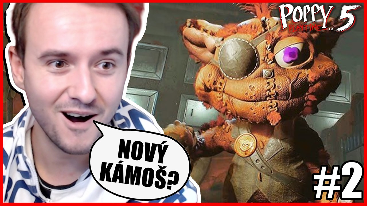 NOVÝ KÁMOŠ GIBLET & PROTOTYPE!😱 - Poppy Playtime Chapter 5 #2