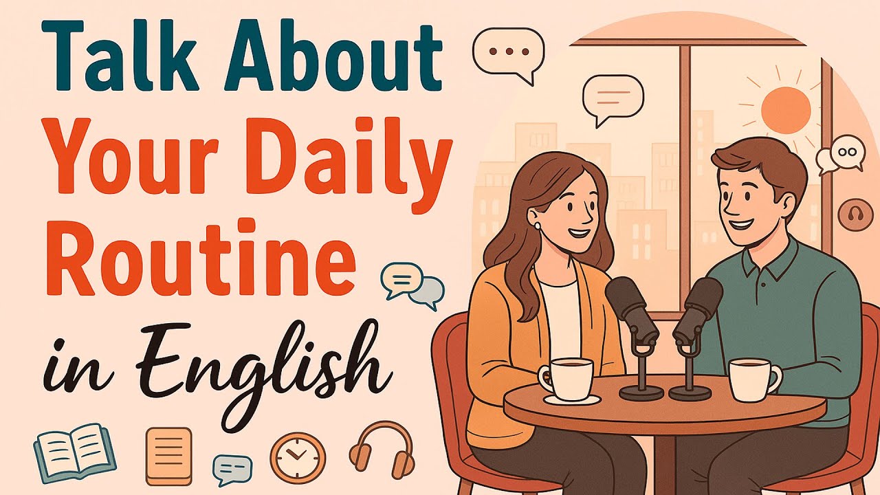 Talk About Your Daily Routine in English | Daily English Conversation Practice | Podcast English