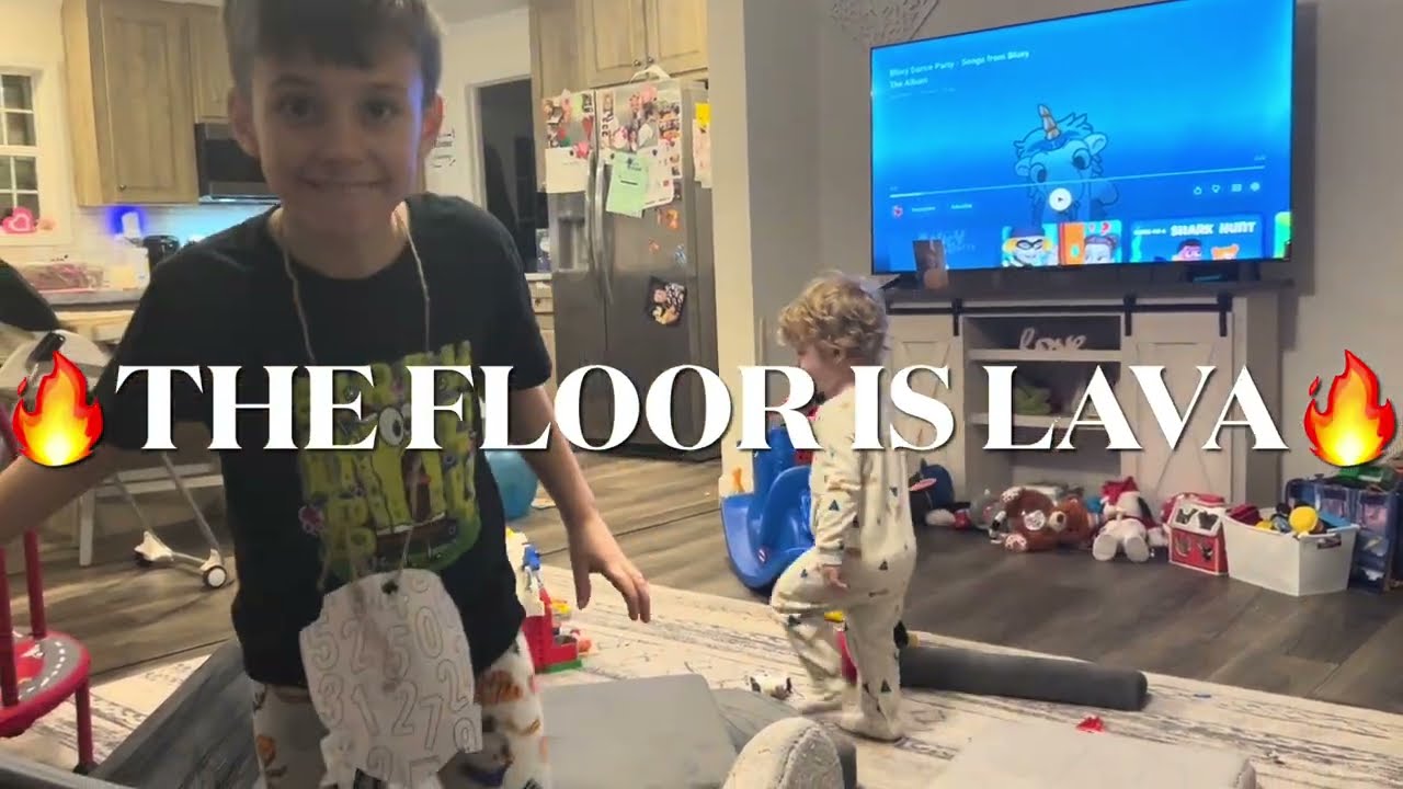 RJT & BRAX PLAYALONG - THE FLOOR IS LAVA