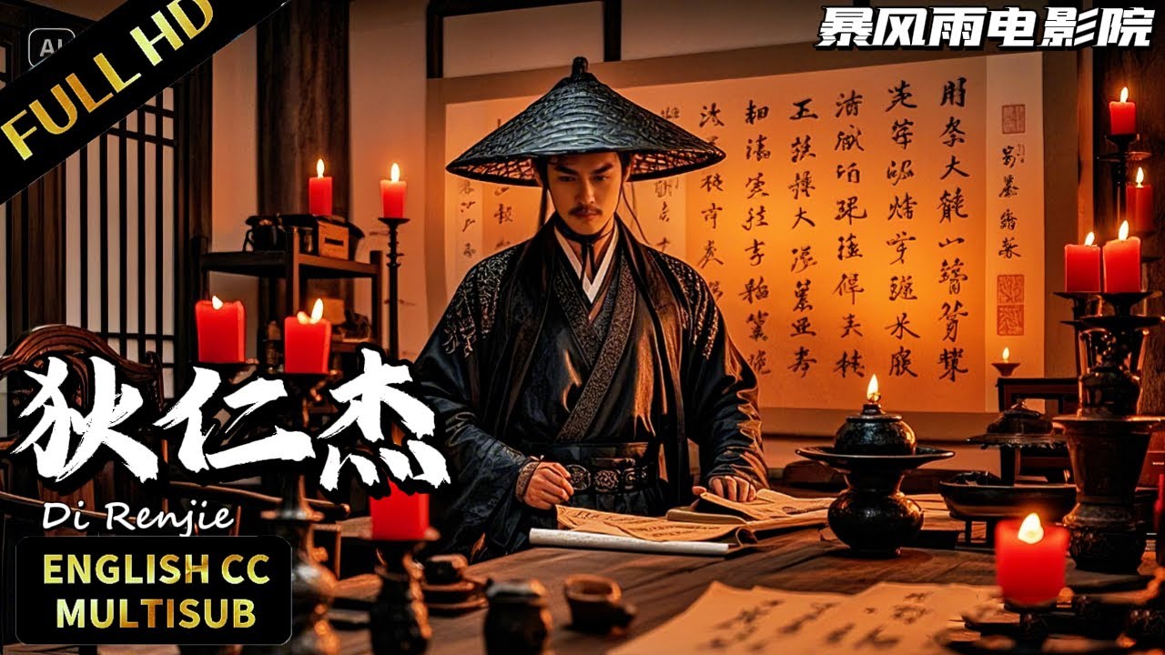 【 FULL MOVIE 】長安才子離奇殞命，狄仁傑破惡鬼索命迷局！ | 懸疑/古裝 | 暴風雨電影院 #動作電影 #懸疑電影 #狄仁傑 #movie