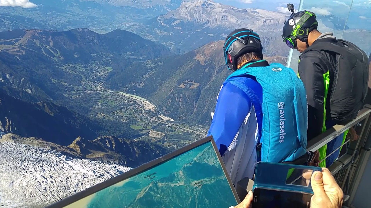wingsuit flying mont blanc. 2016