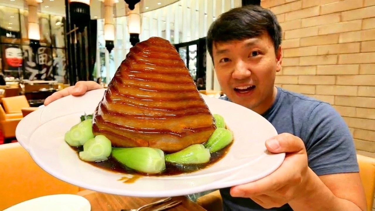 ALL YOU CAN EAT Dim Sum Buffet with a BACON PYRAMID in Manila Philippines