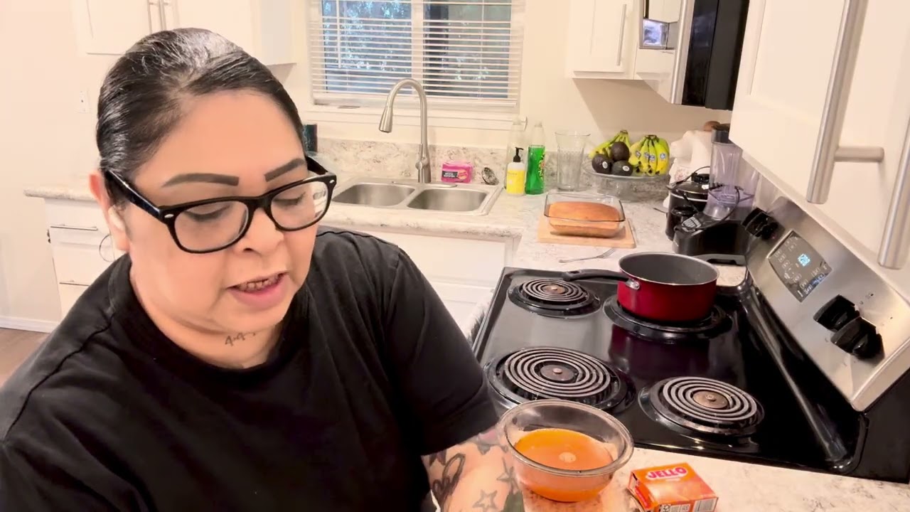 Orange  Creamsicle Poke  cake 🍰 