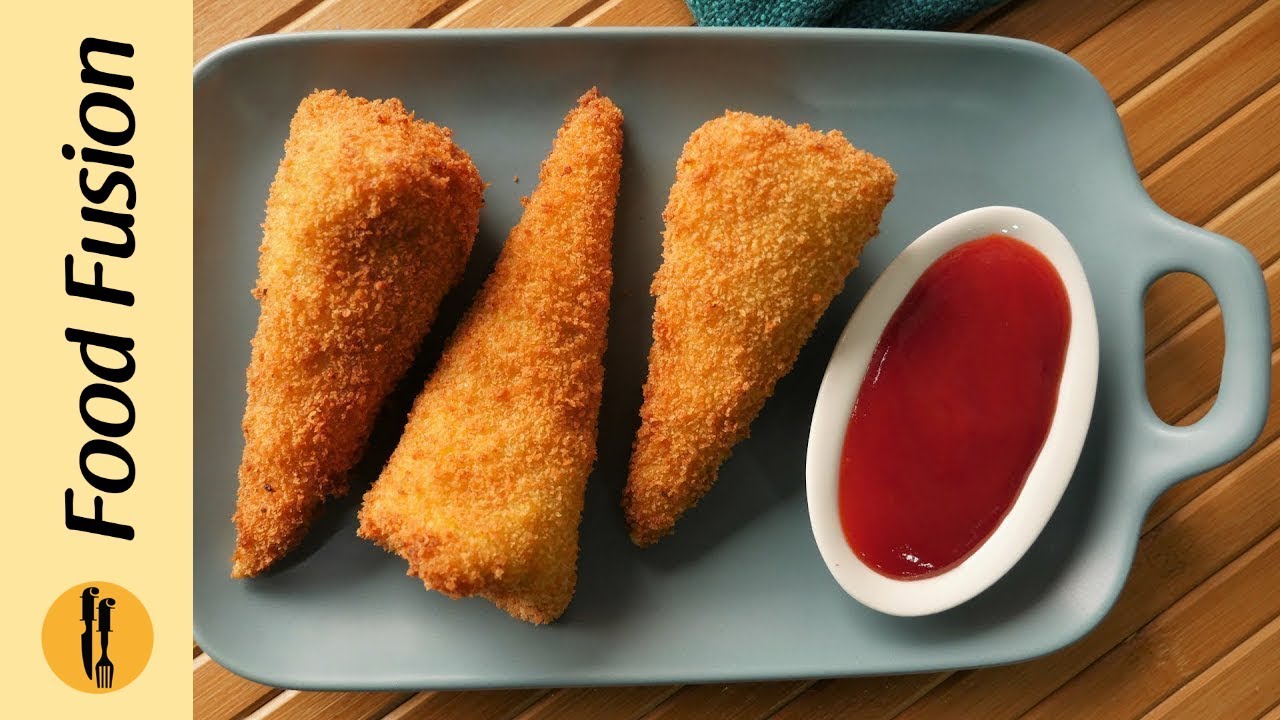 Crispy Bihari Cones Recipe By Food Fusion (Ramzan Special Recipes)