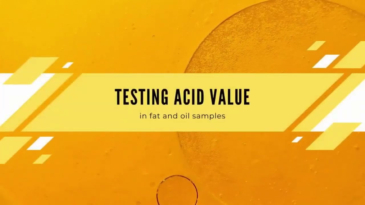 Acid Value Analysis in Oil (ENG)