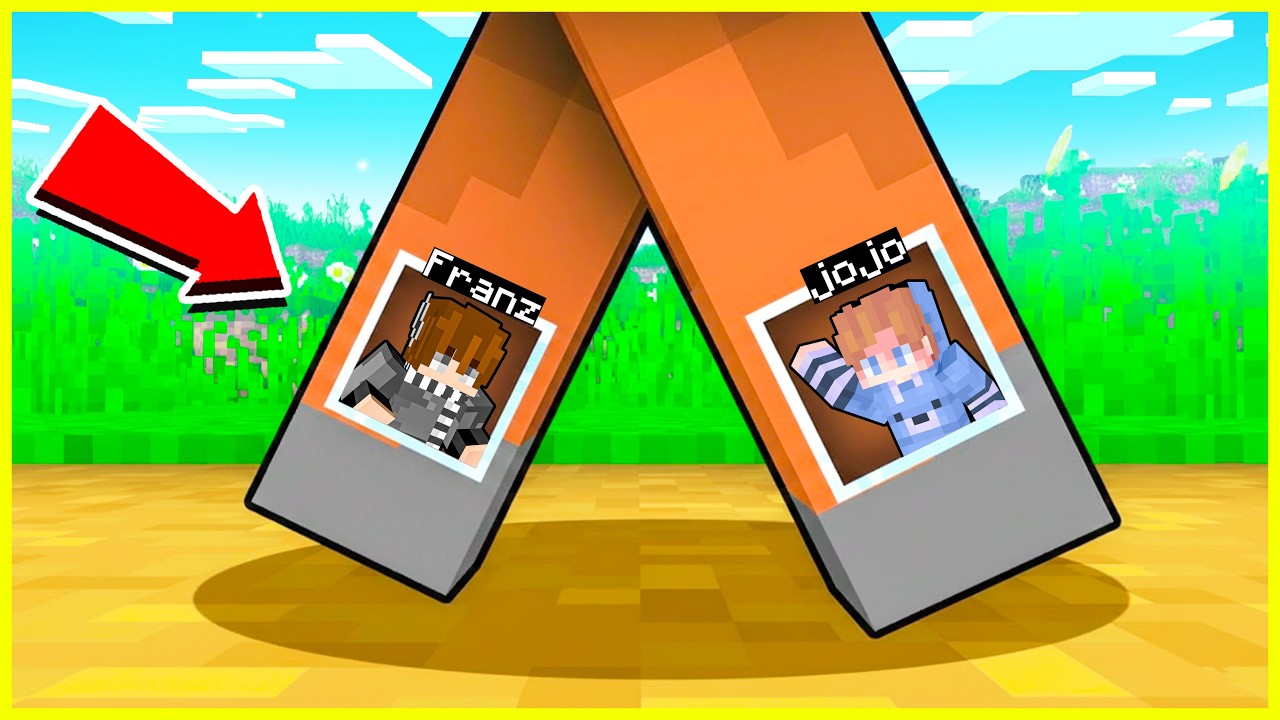 FRANZ & JOJO MASUK DALAM KAKI TEMAN di MINECRAFT