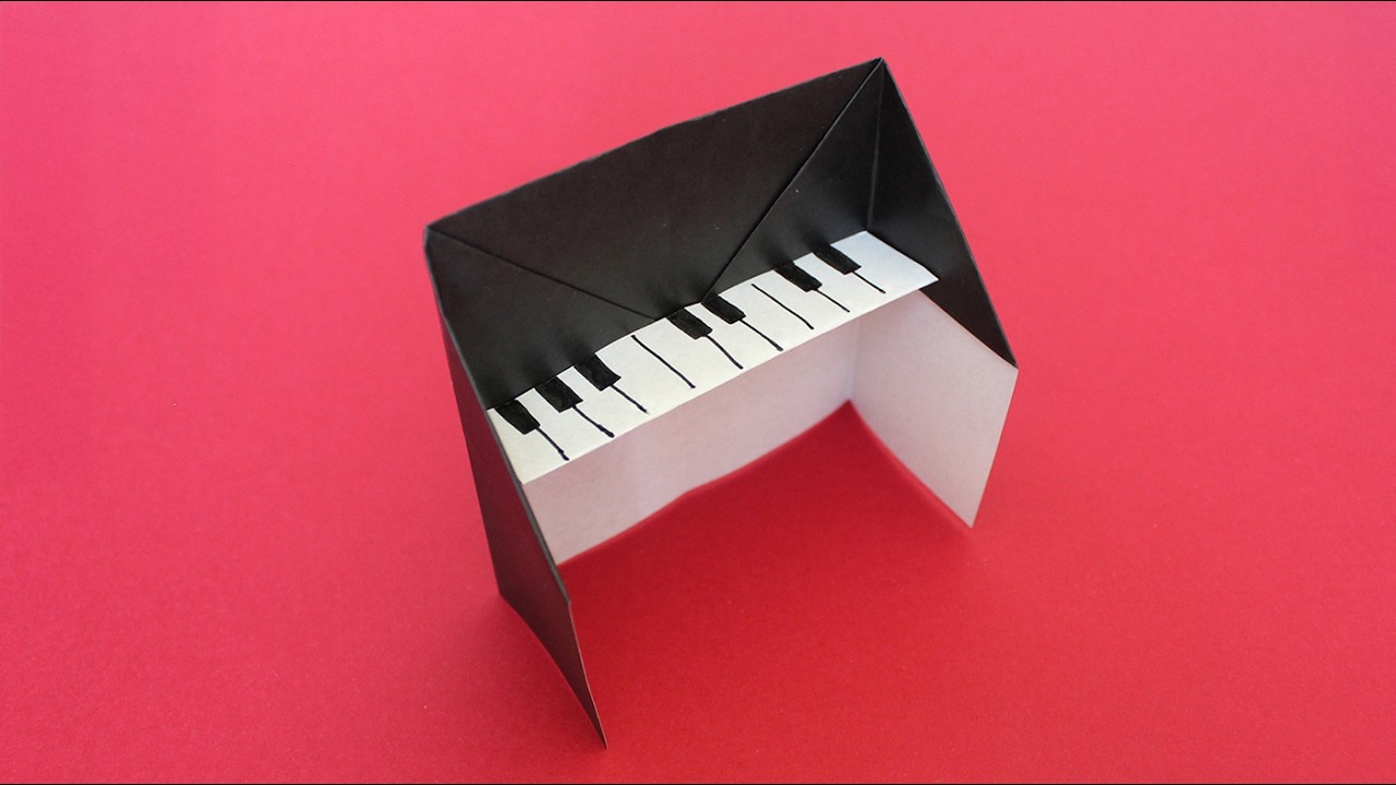 Origami Pianoforte | Facile per Bambini | Easy Origami Piano