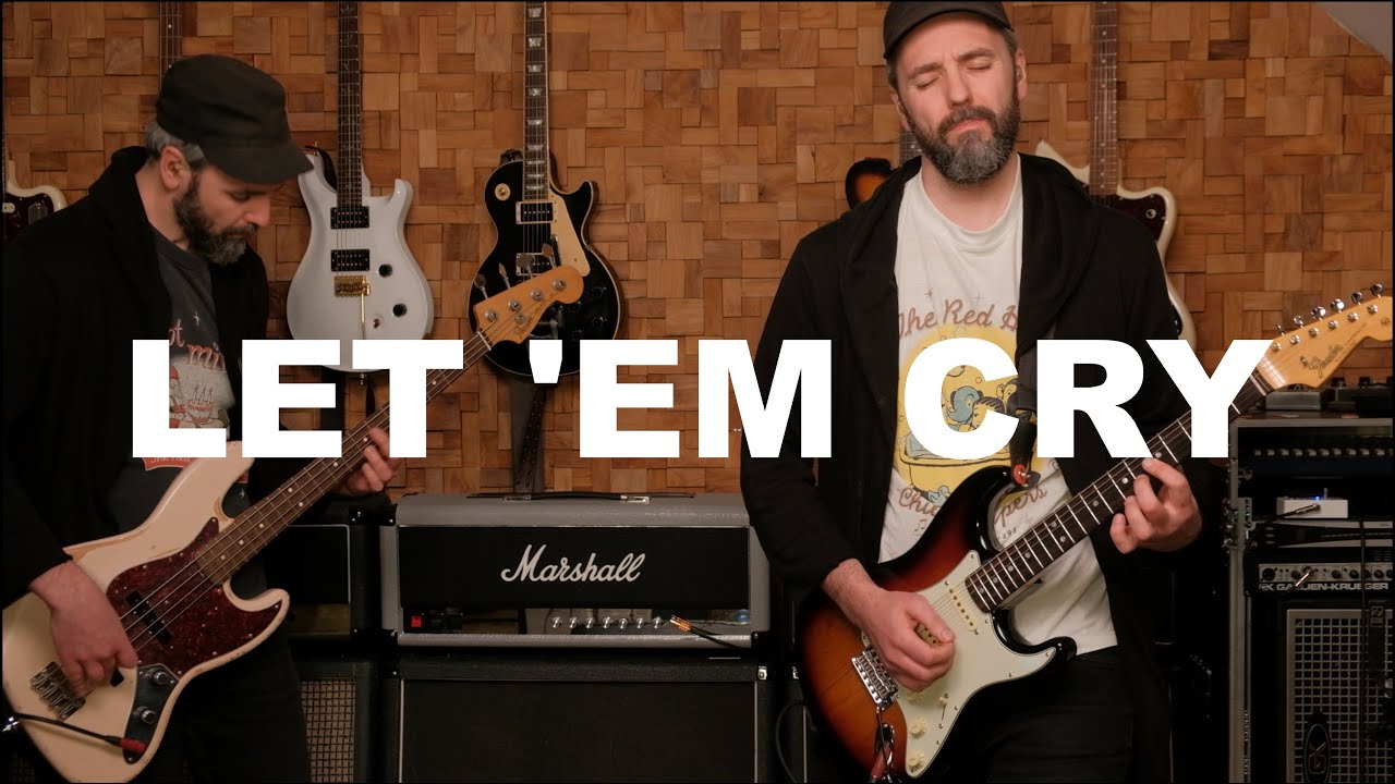 Let 'em Cry - Red Hot Chili Peppers (кавер на бас-гитаре и гитаре)