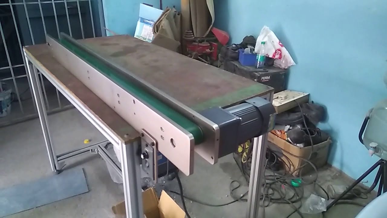 Orange Conveyor Systems - Portable Mini Belt Conveyor