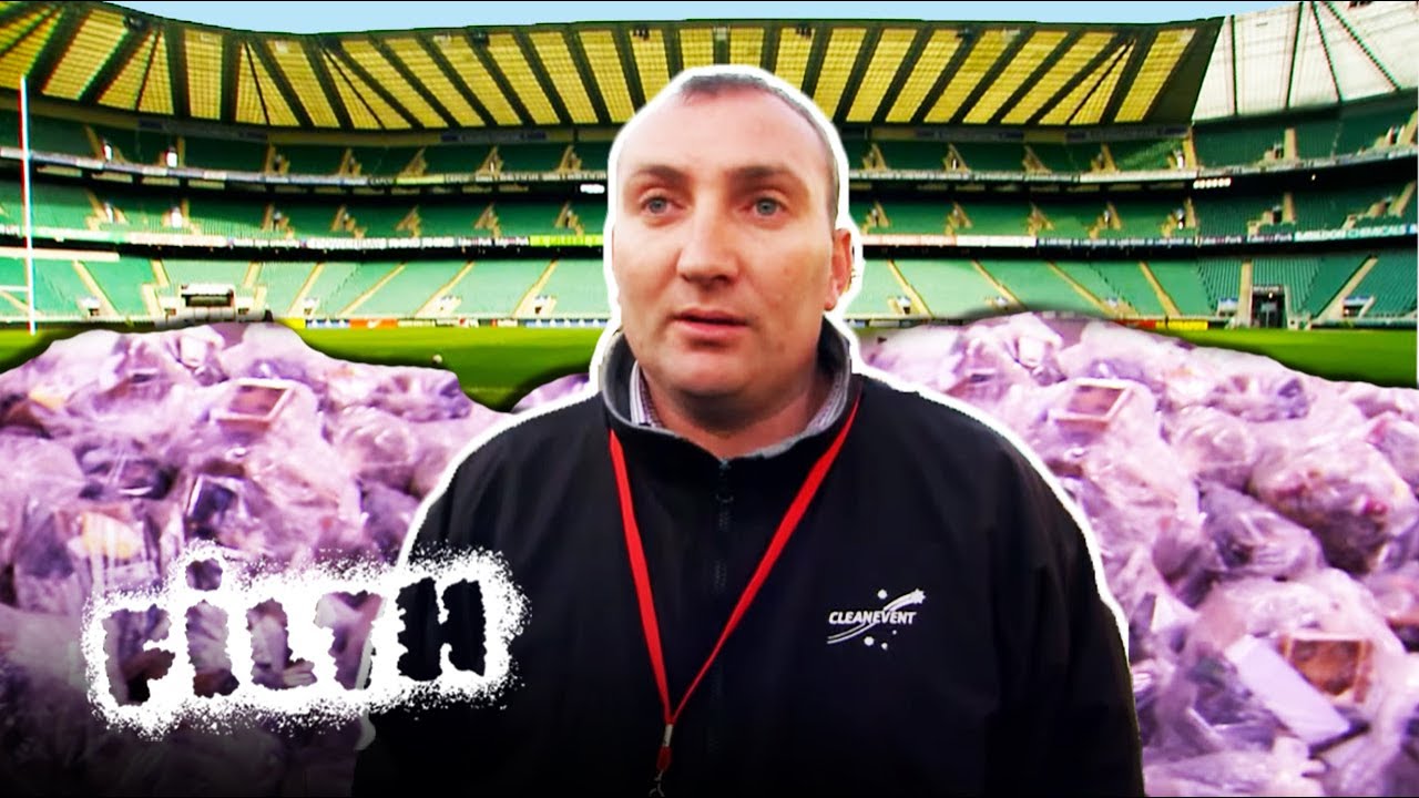 Cleaning One of The Largest Rugby Stadiums In The World | Supersize Grime | Filth