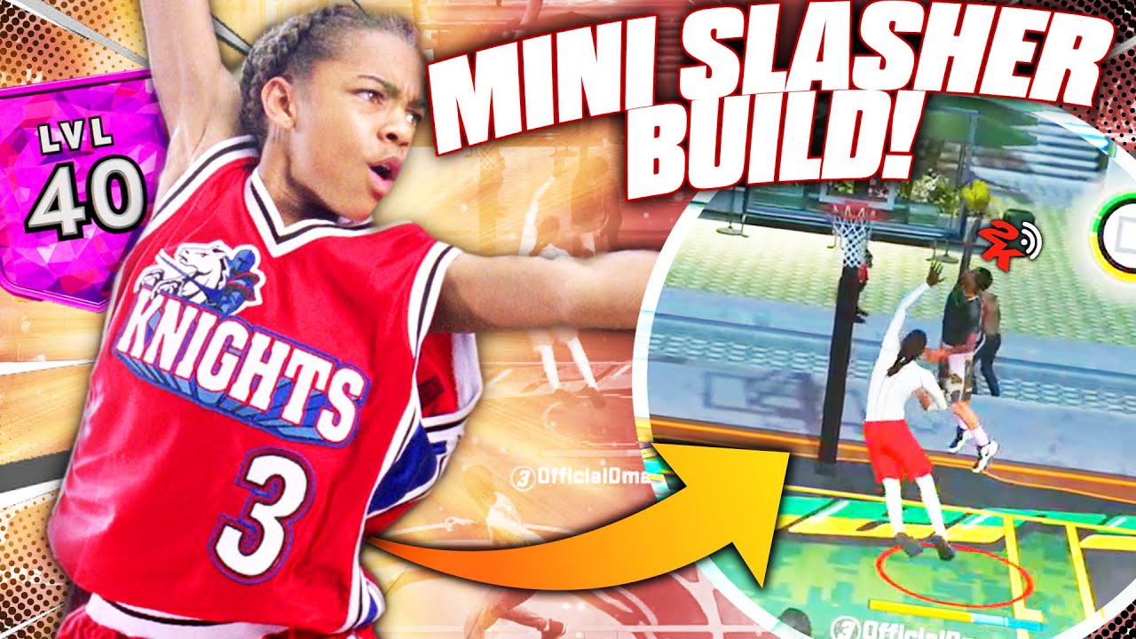 This 5'10 MINI SLASHER BUILD can DOMINATE the PARK ON NBA 2K22!