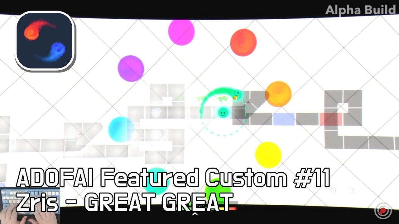 [ADOFAI Featured Custom #11] Zris - GREAT GREAT (by PowerFactory)