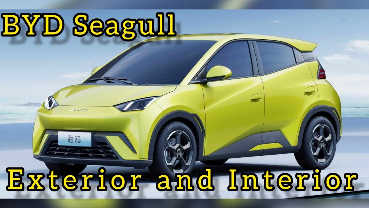 BYD Seagull cheap electric car with sodium-ion battery: Exterior and Interior