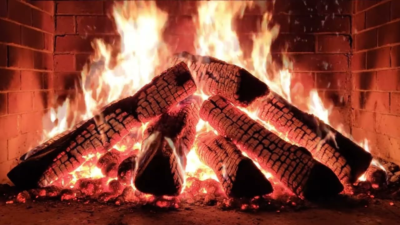 3.5 hours Fireplace 4K UHD 🔥
