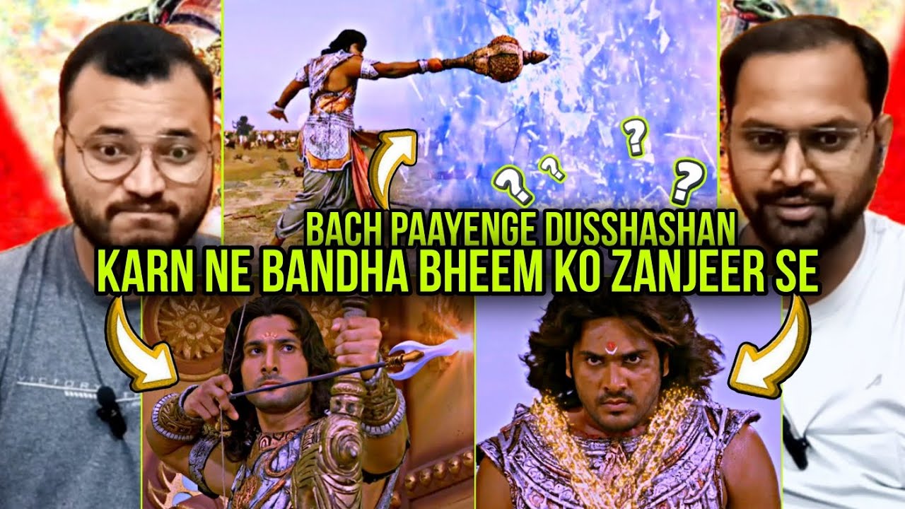 Mahabharat Episode 248 Part 2 | Reaction | Dushasana tries to escape.