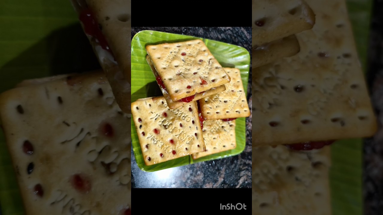 cream cracker sandwich 