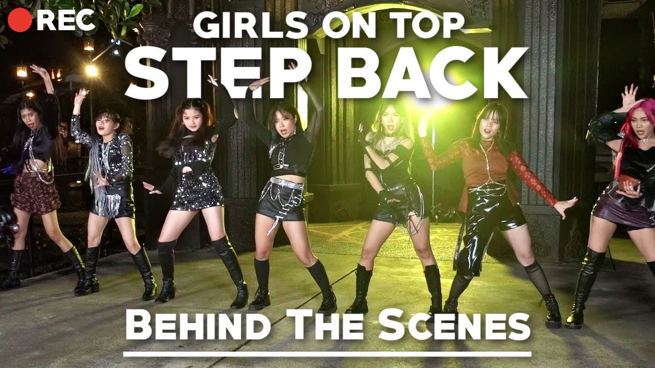 [Behind The Scene]  'STEP BACK' by INVASION GIRLS! SHOOTING SAMPE TENGAH MALEM LAGI.....
