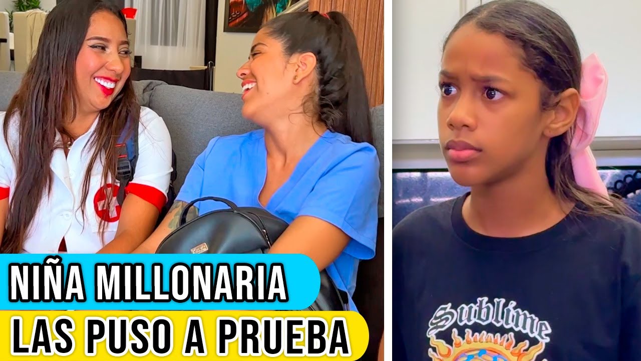 Niña MILLONARIA pone a PRUEBA las enfermeras de su ABUELA y les da una gran SORPRESA