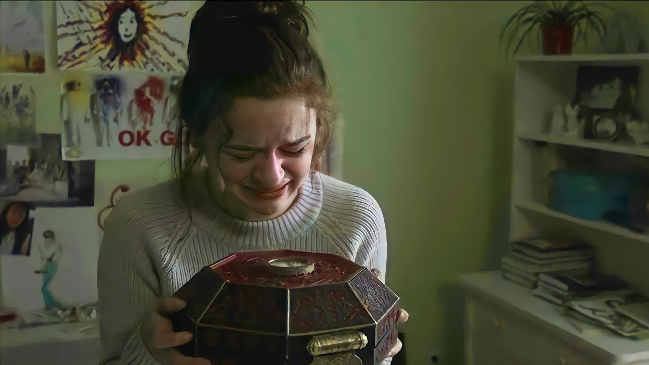 بنت بتلاقي صندوق  بيحققلها طلباتها ولكن مقابل كل امنية شخص بيموت حواليها !wish upon