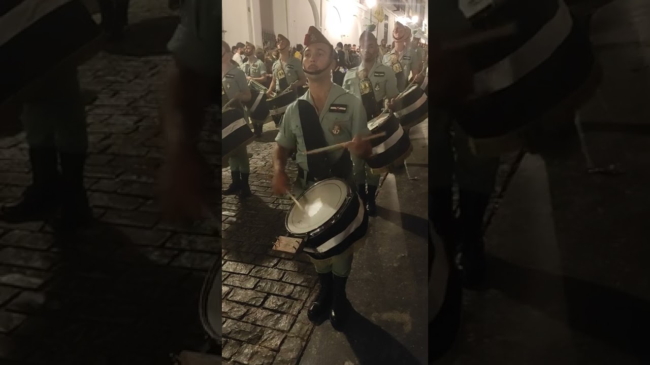 Semana Santa en Vélez Málaga (2022) - Redobles Legionarios