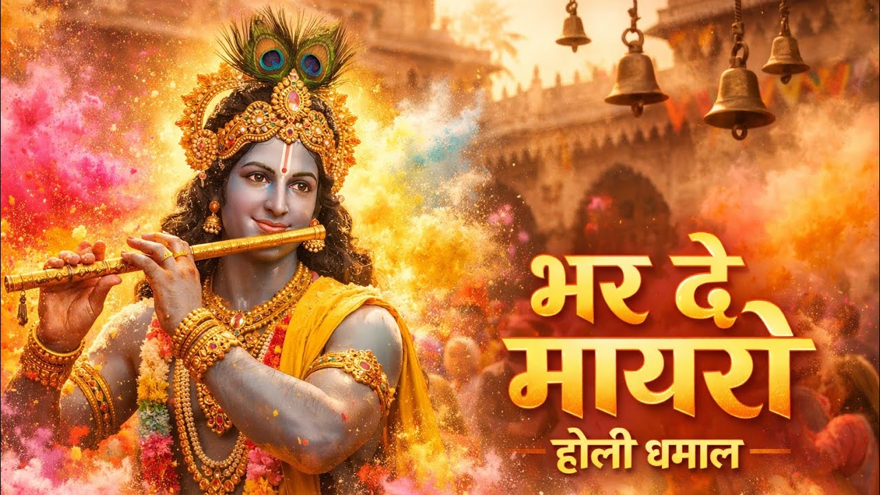 भर दे मायरो | Krishna Holi Song 2026 | Devotional Holi Utsav