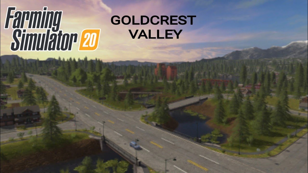 FARMING SIMULATOR 20 - GOLDCREST VALLEY edited  by @cosminandrei9904 