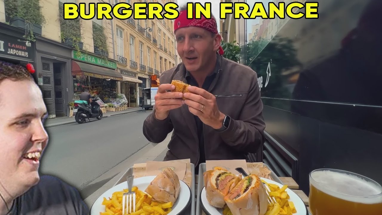 Burgers in France | Bulldog Reacts to Best Ever Food Review Show