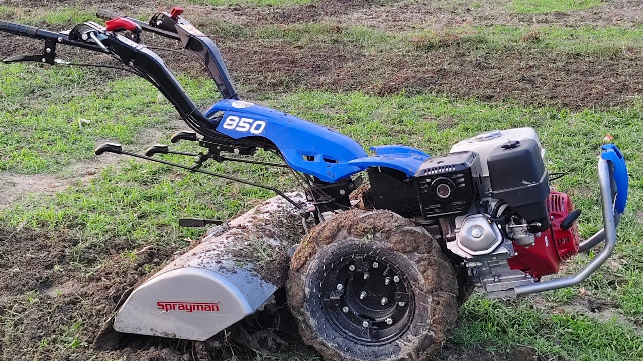 Power Weeder back rotary Bes 850 Best Power Tiller Mini Tractor Sprayman