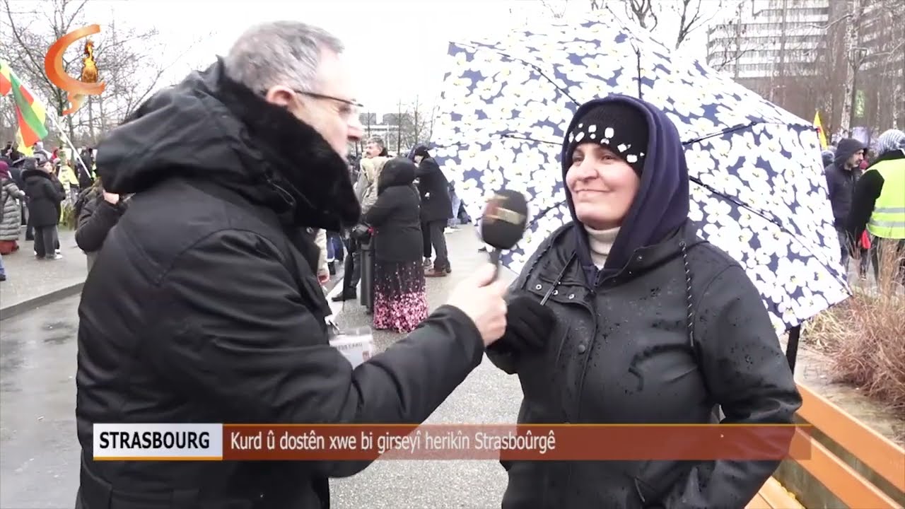 Dosya Taybet   |  STRASBOURG | Kurd û dostên xwe bi girseyî herikîn Strasboûrgê