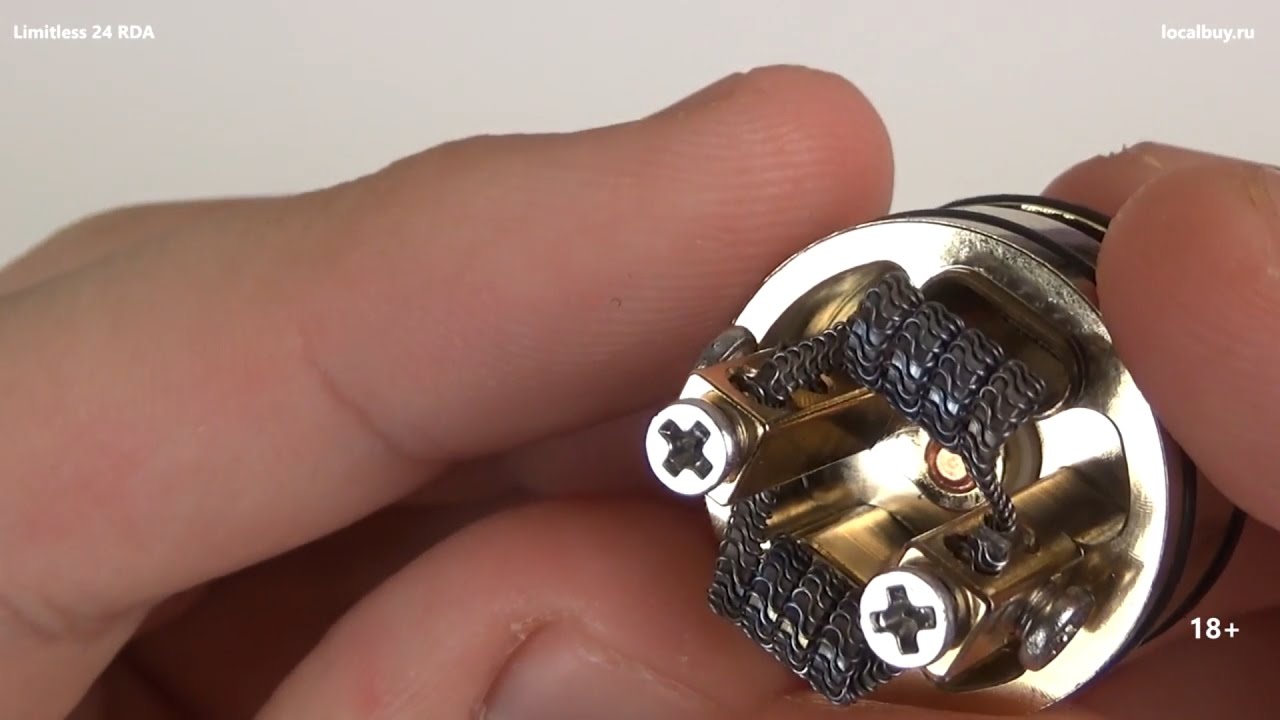 Дрипка Limitless 24 RDA. Обзор, намотка, мнение.