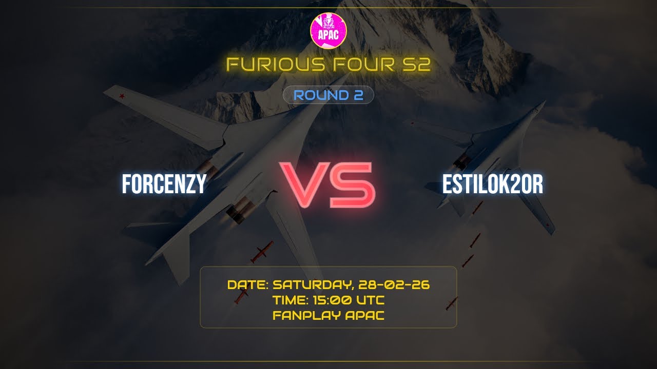|| FORCENZY VS ESTIL0K20R || FURIOUS FOUR S2 R2 MATCH 2 ||FNP APAC||