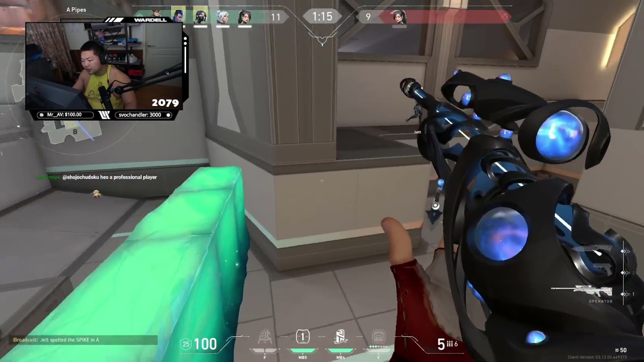 Only Wardell can use AWP like this