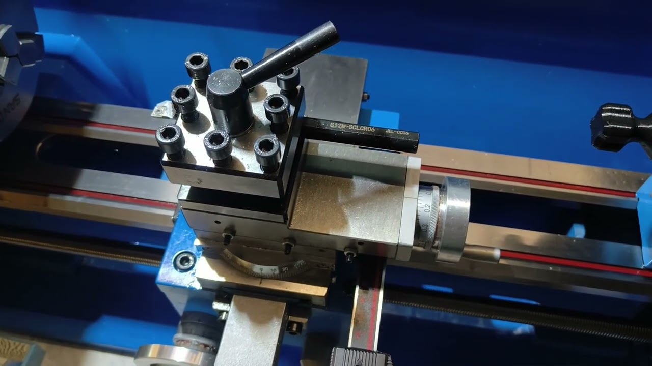 Китайская электронная гитара с алиэкспресс на токарный станок wm210v