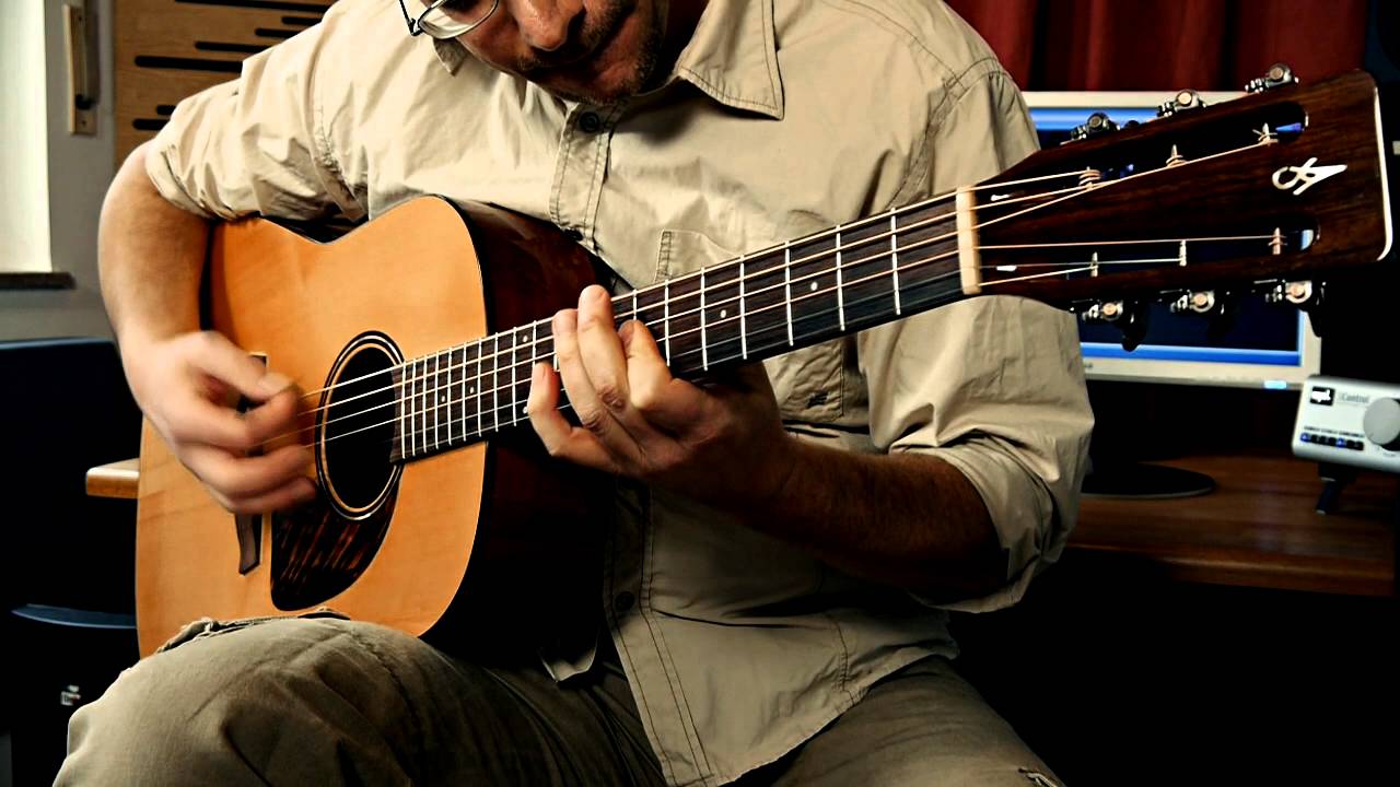 Roundshoulder Dreadnought | Seefeldt Stray Cat Part 6 - Song Fingerstyle Rhythm Guitar