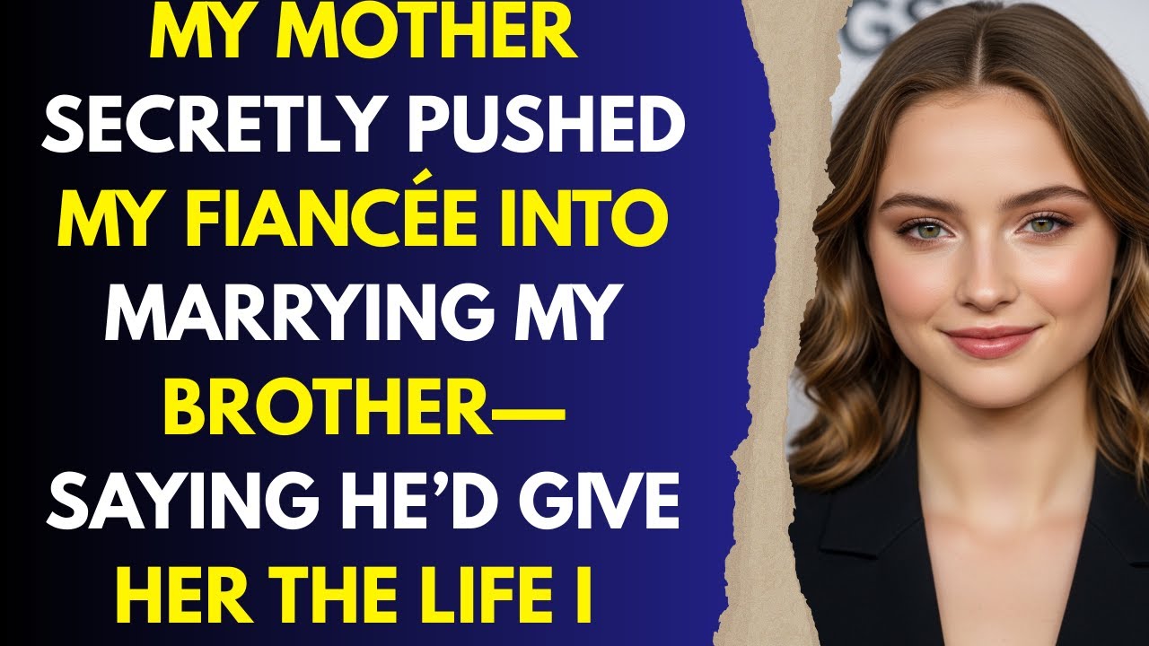 My Mother Secretly Pushed My Fiancée Into Marrying My Brother—Saying He’d Give Her the Life I Never