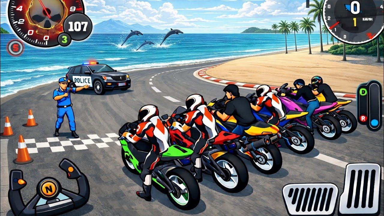 Xtreme Motorbikes Stunts Motor Racing Bike Motocross Game Best Bike game For Android & Gameplay #3