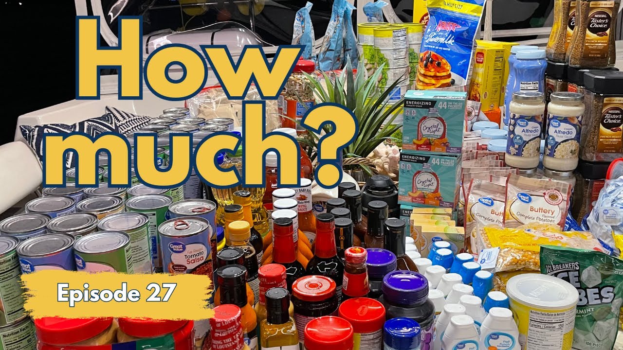 Сможем ли мы прожить на лодке, имея только эти продукты?