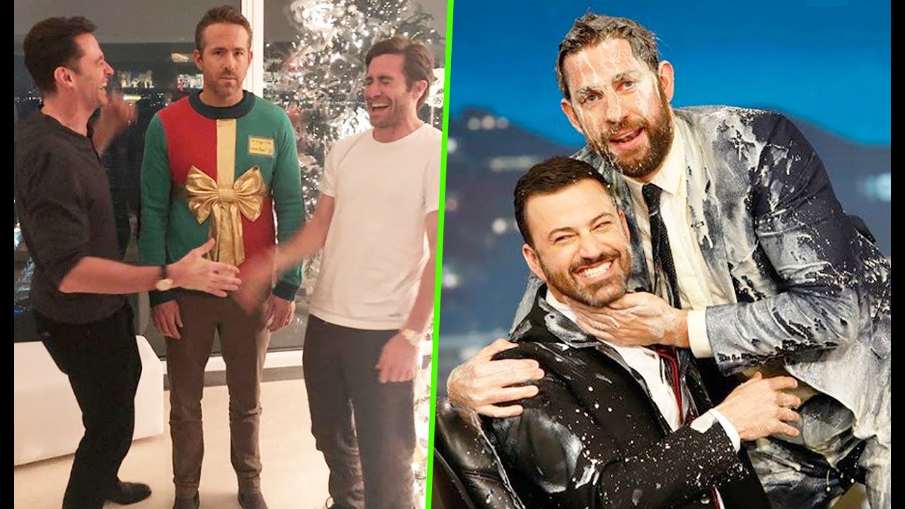 Moments When Famous Hollywood Celebrities Prank Each Other