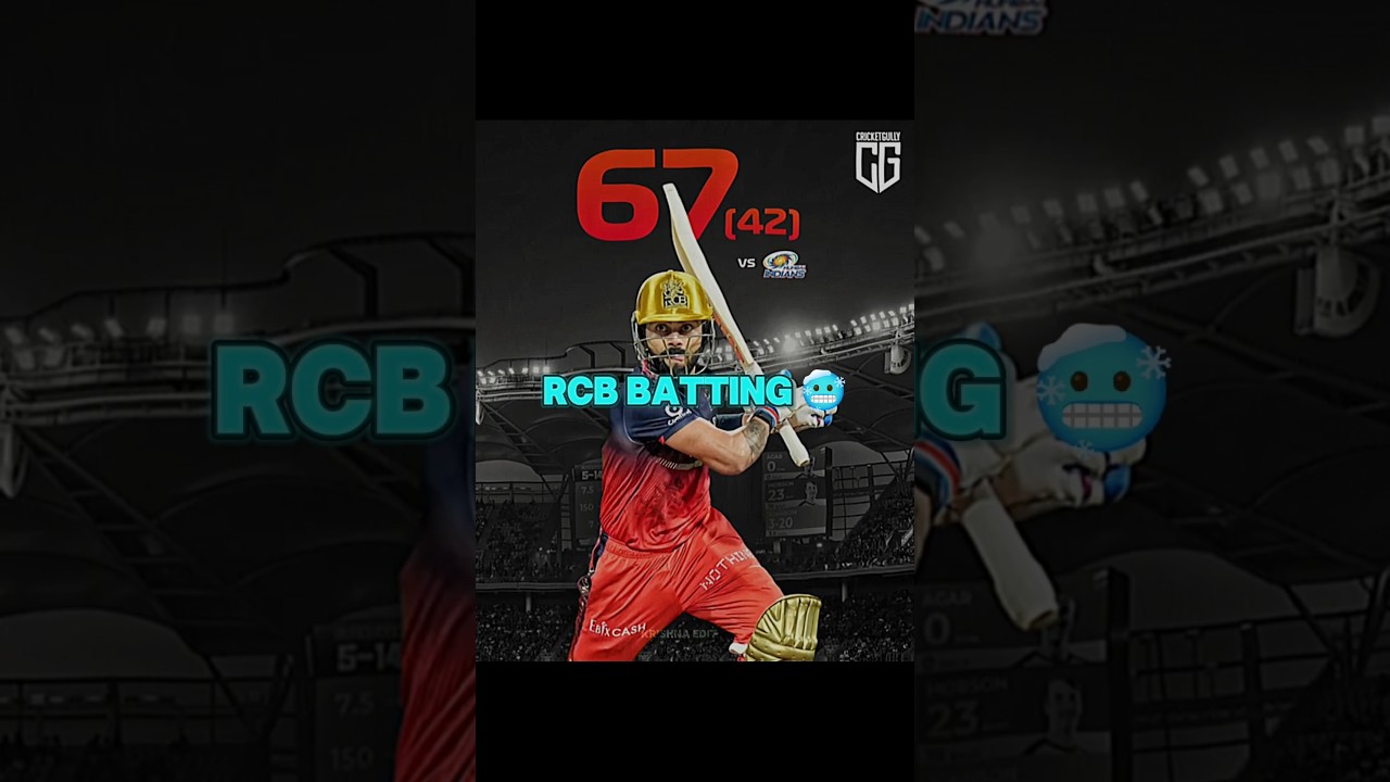 MI Vs RCB ,  MI needs 222 runs to win || CricCut 