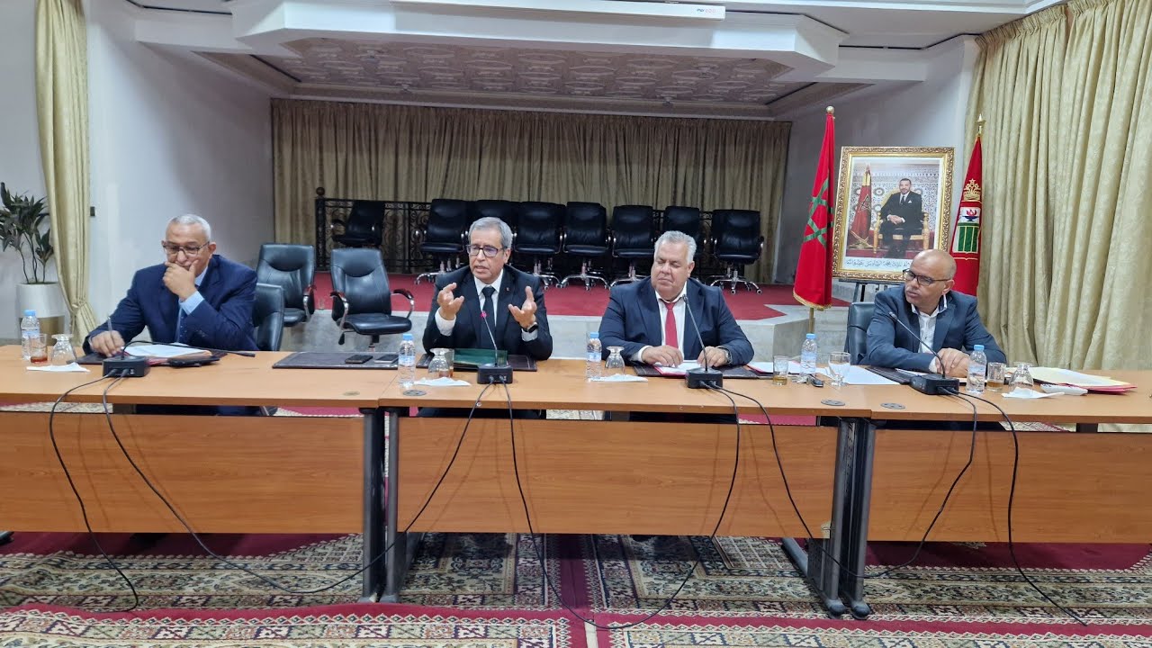 اشغال دورة ماي2023 لمؤسسة التعاون بين جماعات الناظور