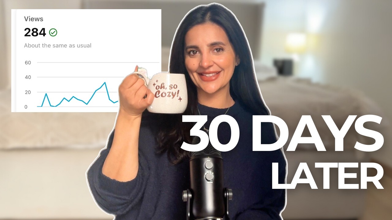 30 days on YouTube — what It ACTUALLY looks like 