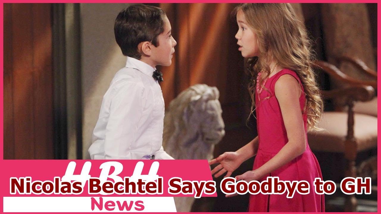 Nicolas Bechtel Says Goodbye to GH