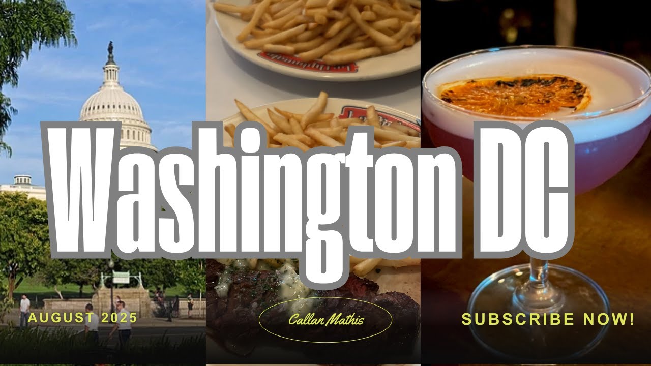 Washington DC Food Tour | 72 Hours of Eating in the Capital 🍴✨