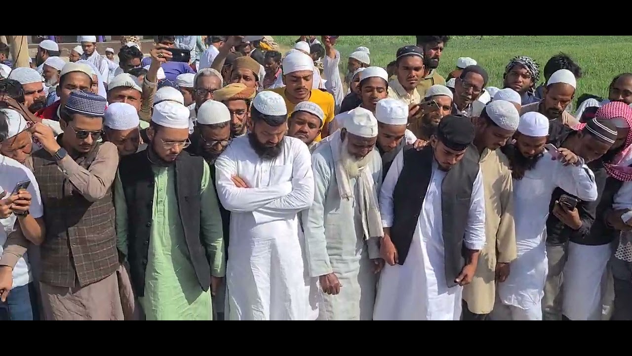 مسجد کی بنیاد بدست شیخ طریقت حضرت مولانا محمد قمر الزماں صاحب دامت برکاتہم العالیہ