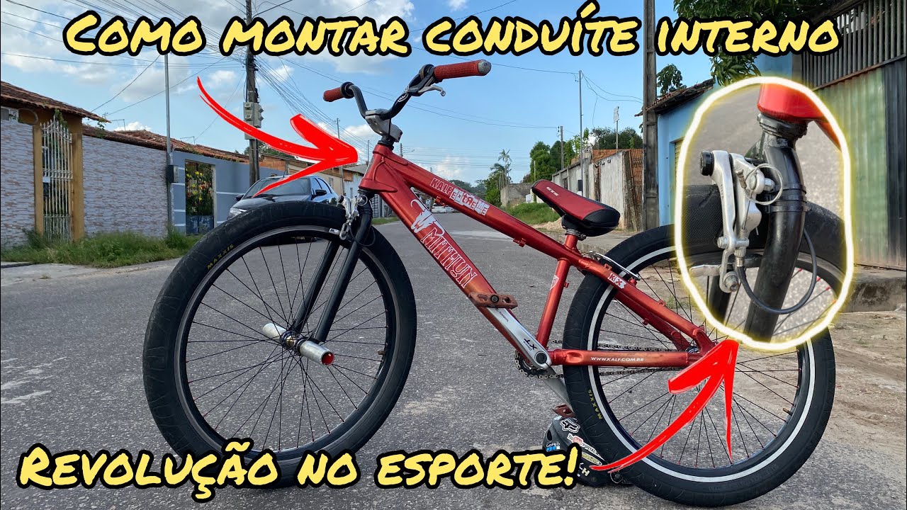 TUTORIAL DE COMO INSTALAR O FREIO FERRADURA POR DENTRO DO GARFO
