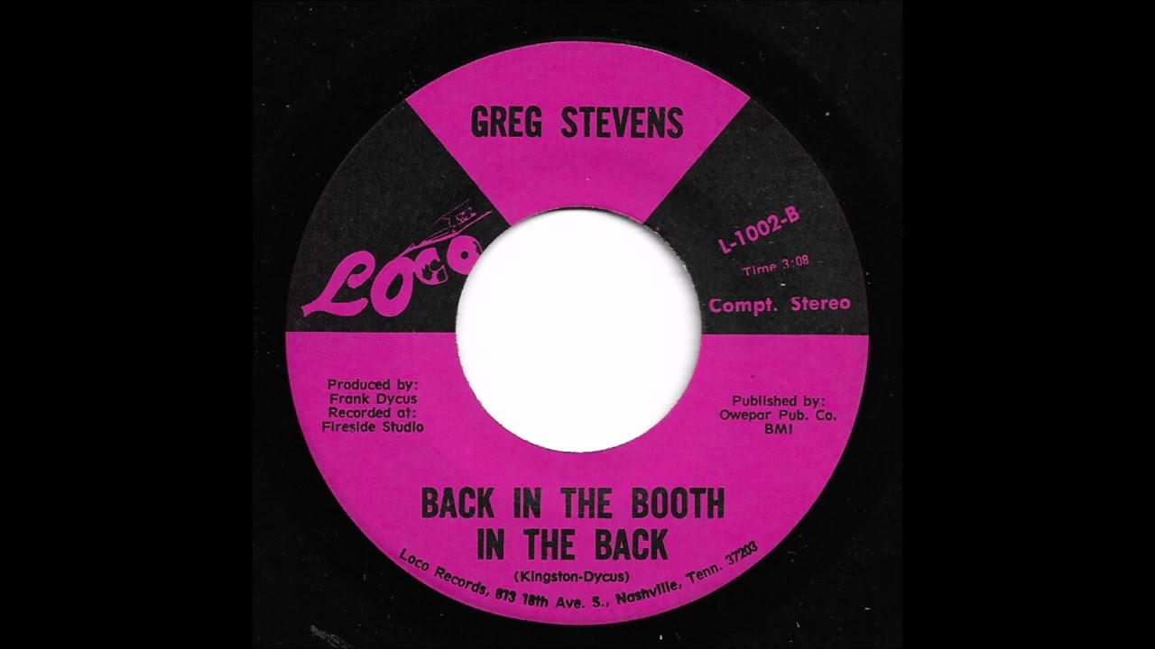 Greg Stevens - Back In The Both In The Back