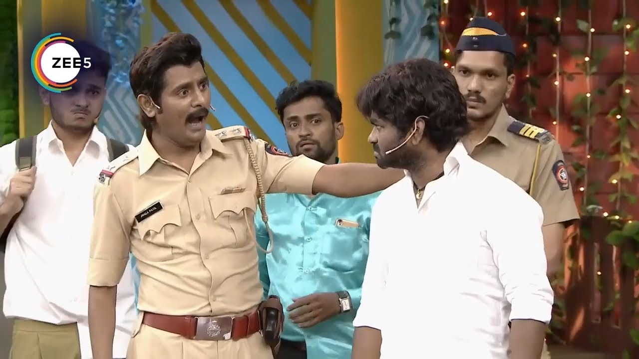 Kushal Badrike Got Arrested For Hacking WiFi Password | Chala Hawa Yeu Dya | @ZEE5Comedy
