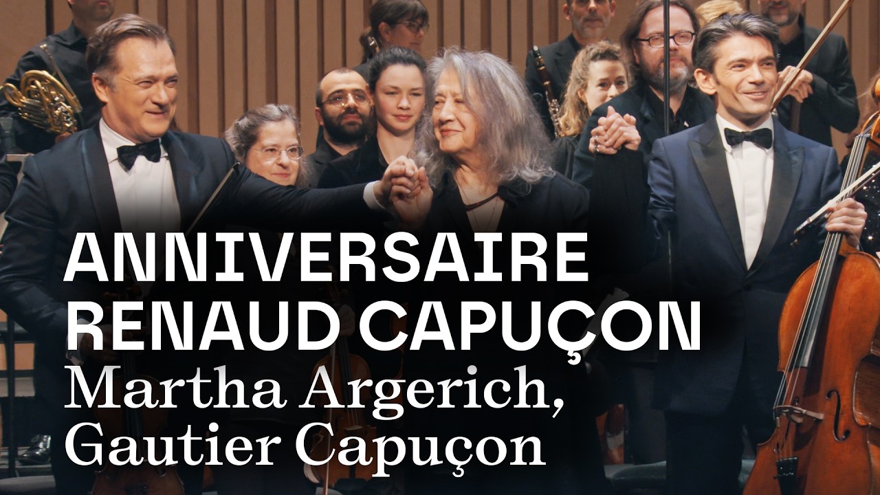 TCE LIVE / Anniversaire Renaud Capuçon avec Martha Argerich et Gautier Capuçon