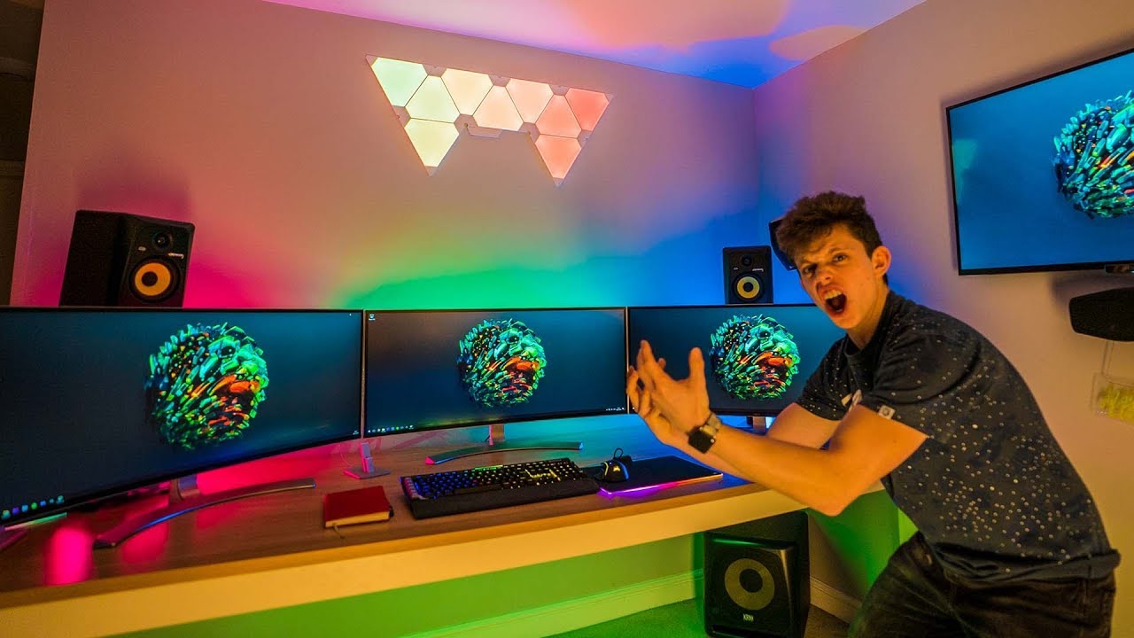 MY NEW ULTIMATE GAMING SETUP!!