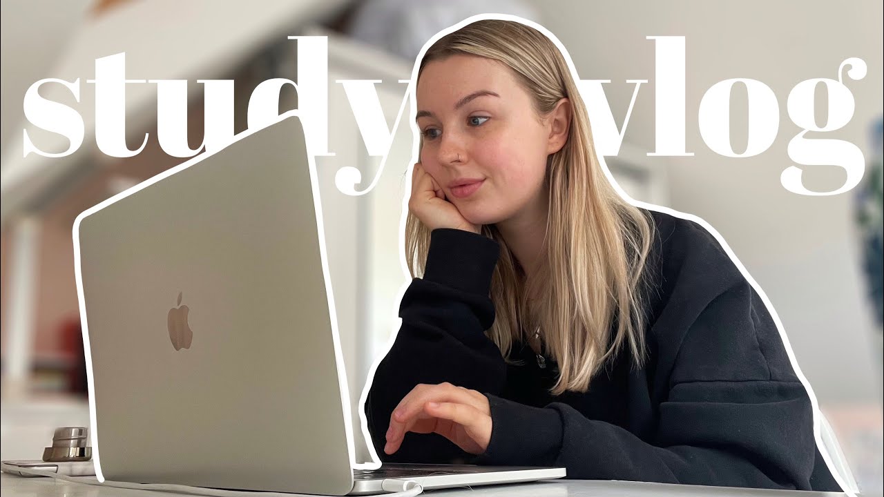 study vlog | my final week of university exams!